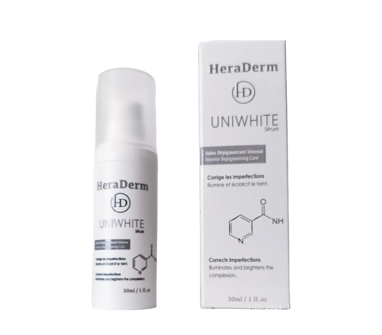 Heraderm Uniwhite Sérum Depigmentant 30ml