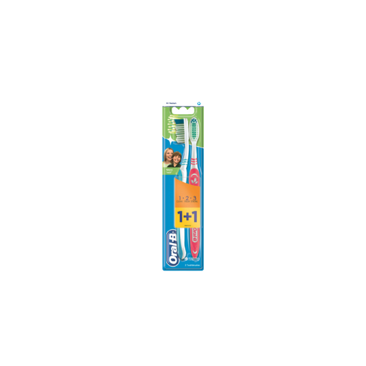 Oral-B 3-effect Natural Fresh 1+1 40