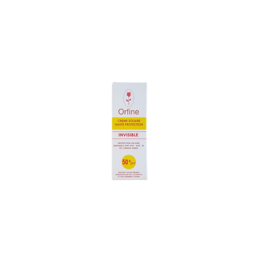 Orfine Crème Solaire SPF 50+ Invisible 50ml