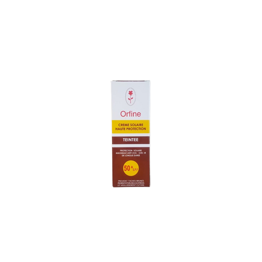 Orfine Crème Solaire SPF 50+ Teintée 50ml