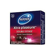 Manix Xtra Pleasure / 3 Préservatifs