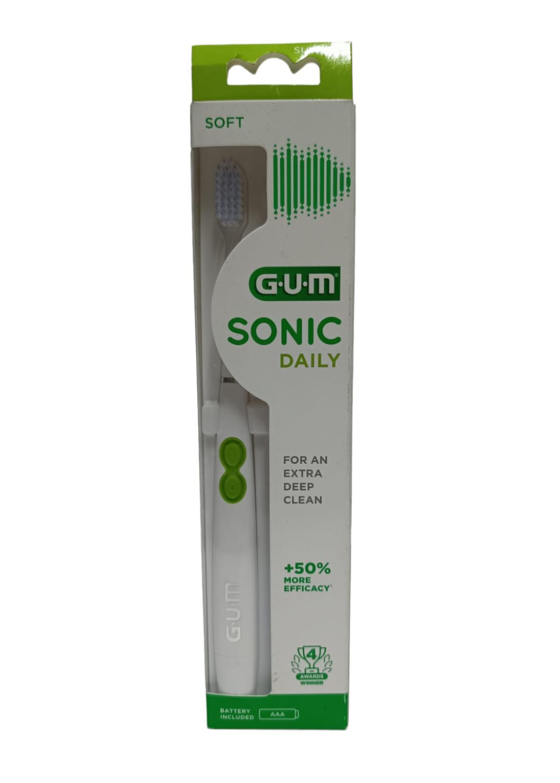 GUM Brosse a Dent Electrique Sonic Daily / Ref 4100