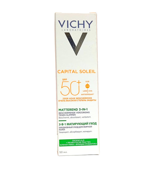 Vichy Capital Soleil Matifiant 3 en 1 SPF 50+ 50ml