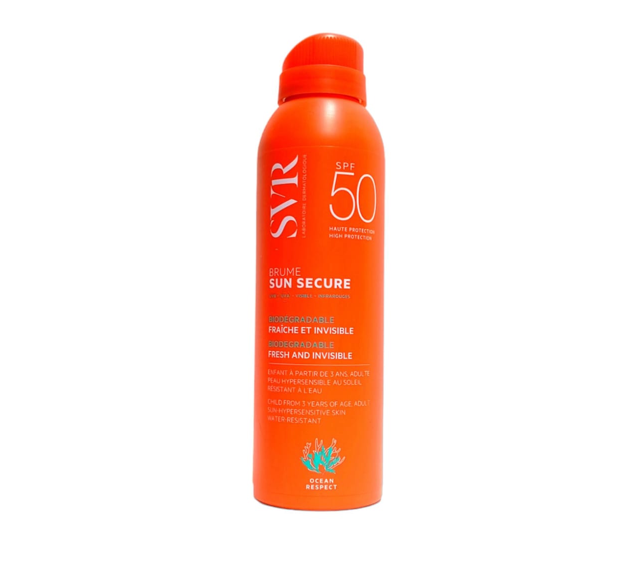 SVR Sun Secure Brume spf 50+spray 200ml