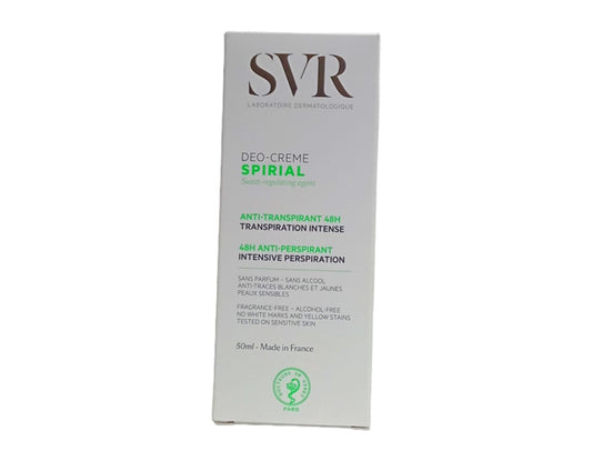 SVR Spirial Deo-Crème Anti-Transpirant 48h 50ml