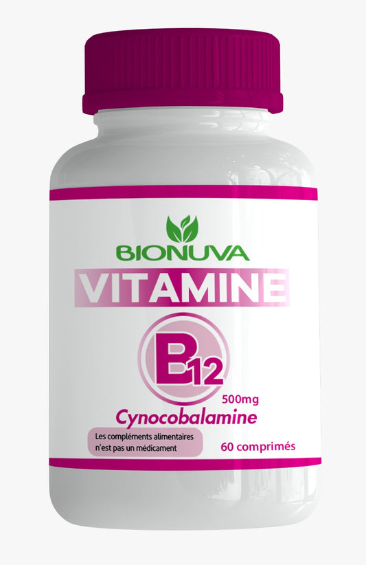 Bionuva Vitamine B12 500mg 60cp