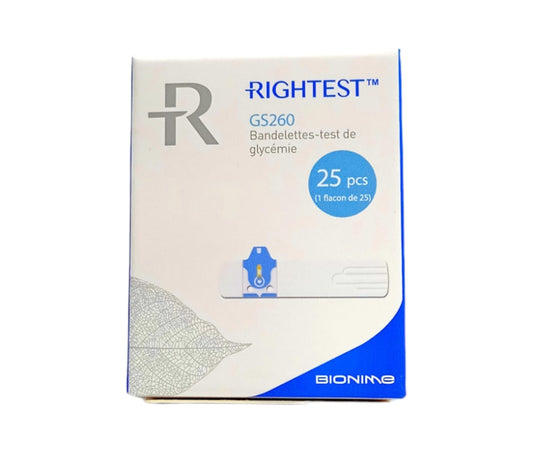 Bionime Rightest GS260 Bandelettes