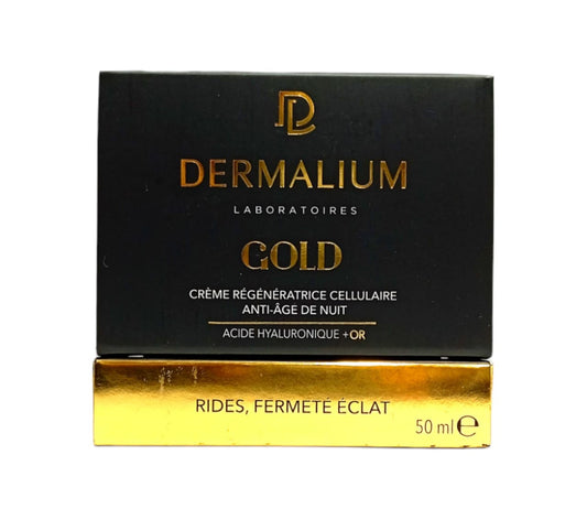 Dermalium Gold Créme Régénératrice Cellulaire Anti-Age Du Nuit 50ml