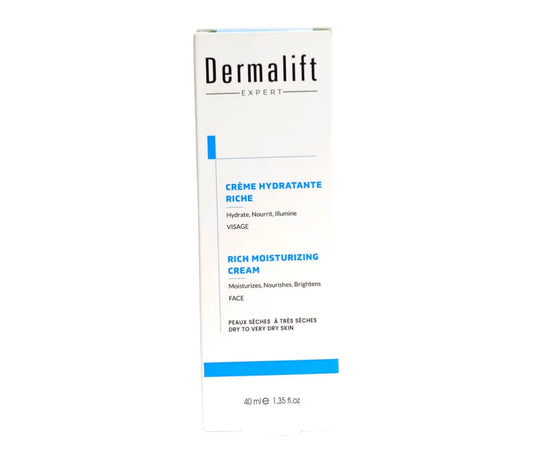 Dermalift Hydralift Crème Hydratante Riche 40ml