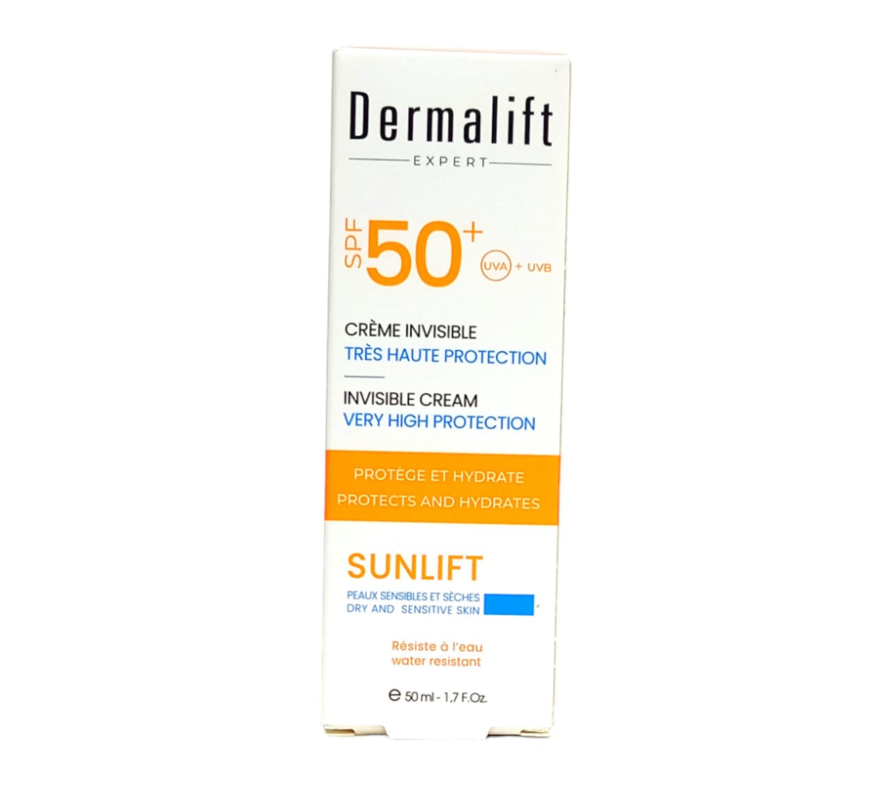 Dermalift Sunlift Crème Solaire Invisible SPF50+ P.S 50ML