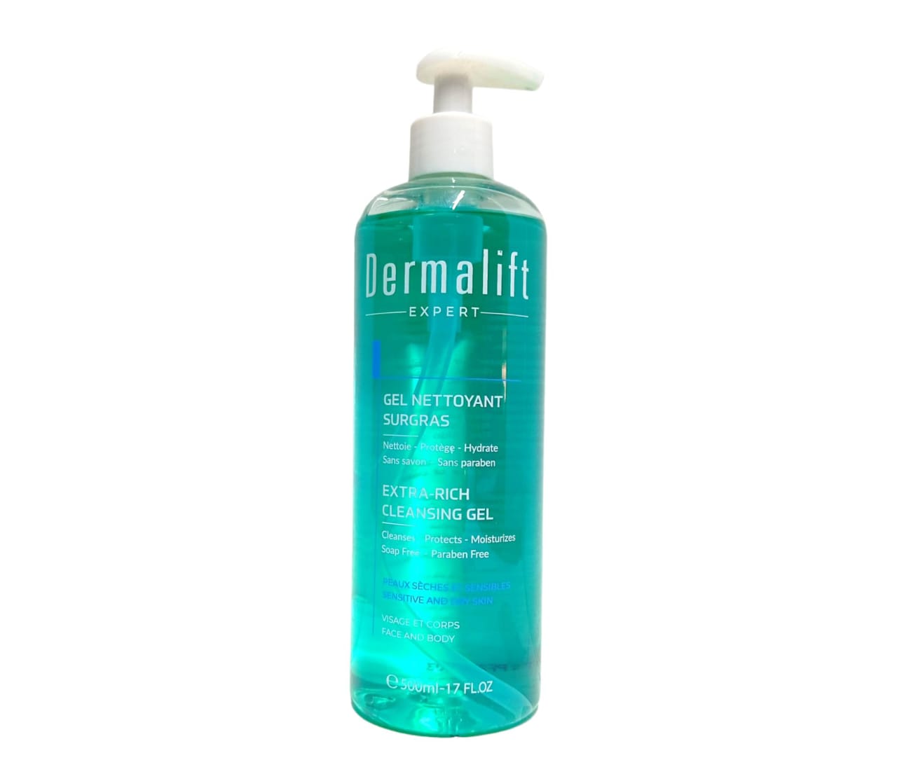 Dermalift Gel Nettoyant Surgras 500ml