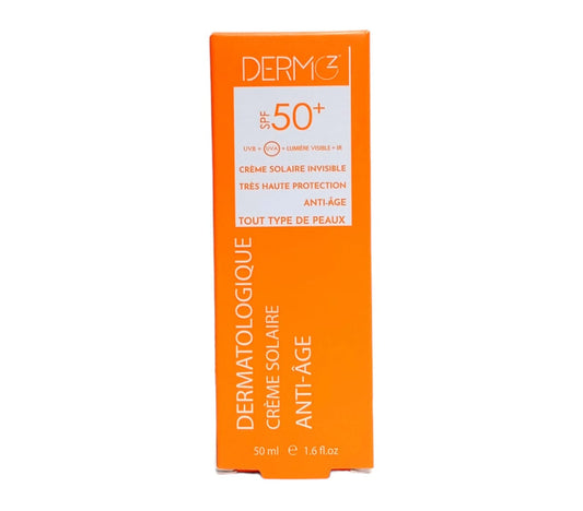 Dermoz Crème Solaire Anti-Age Invisible SPF50+ 50ml