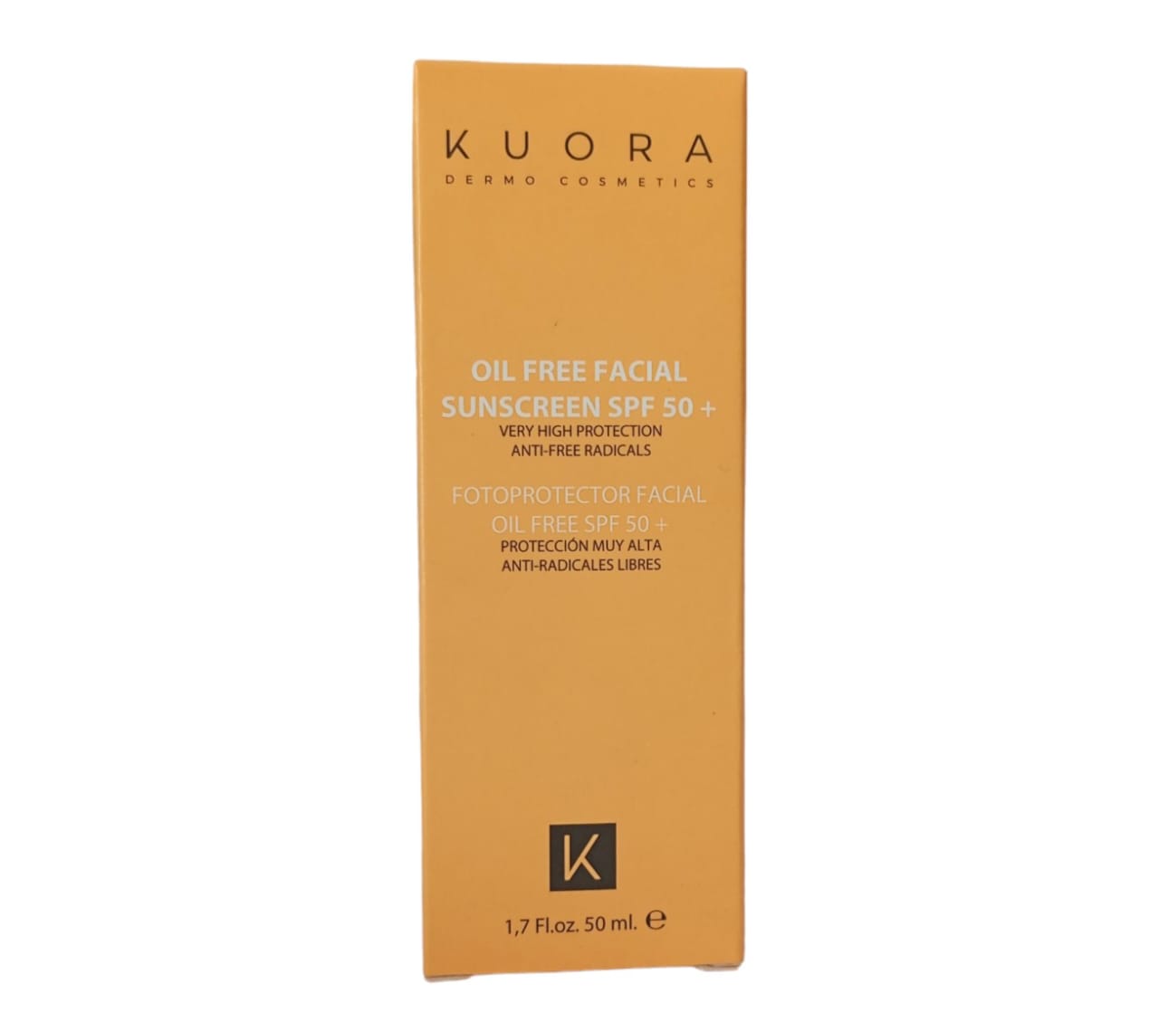 Kuora Ecran Solaire Oil Free SPF50+ 50ml