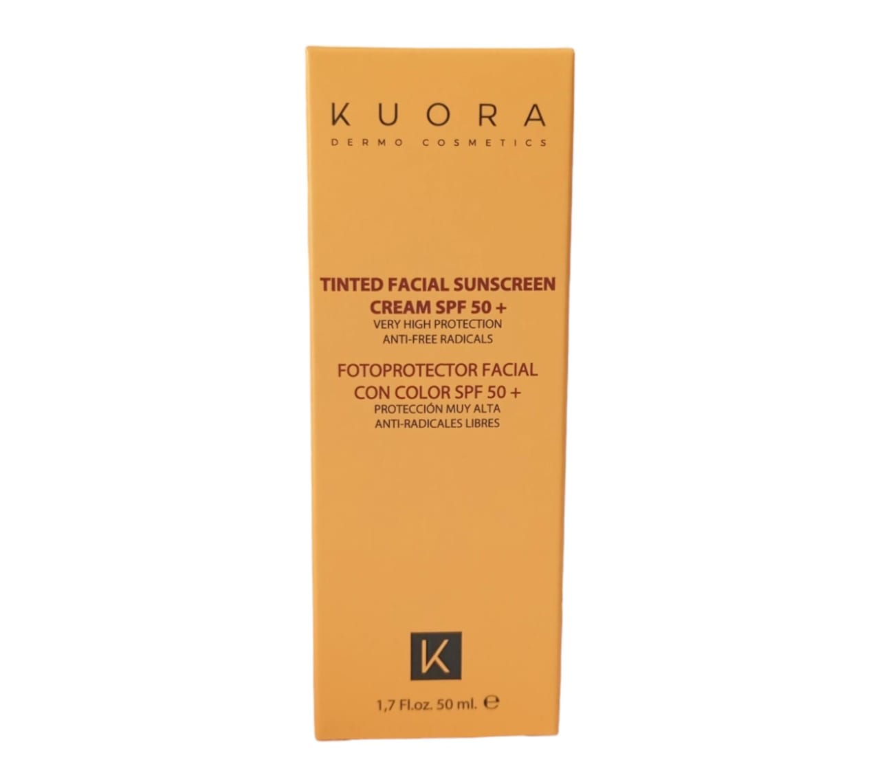 Kuora Ecran Solaire Teinté SPF50+ 50ml