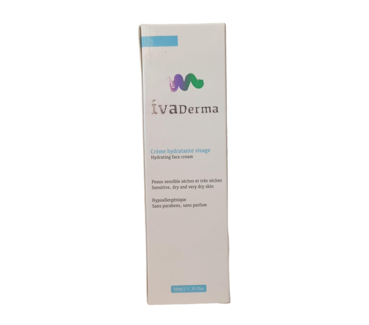 Ivaderma Crème Hydratante Visage 50ml