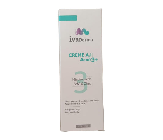 Ivaderma Crème A.I Acné 3+ 30ml