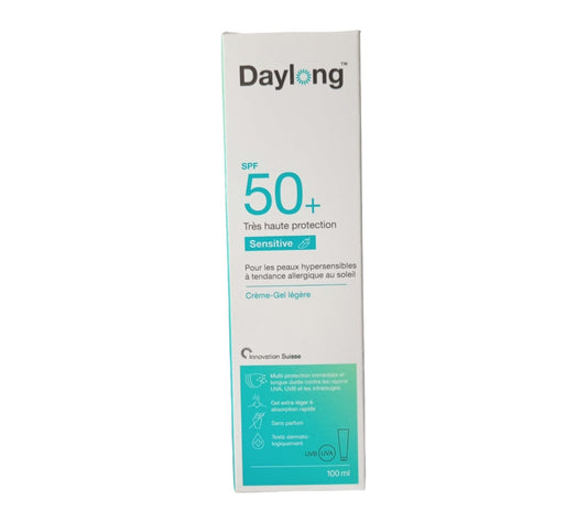 Daylong Face Crème-gel SPF 50+ Sensitive 50ml