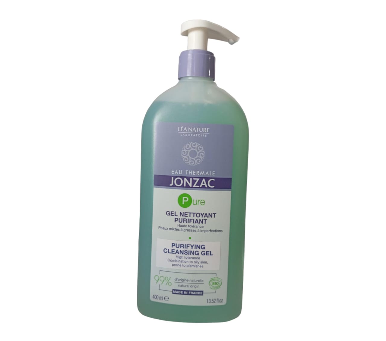 Jonzac Pure Gel Nettoyant Purifiant 400ml