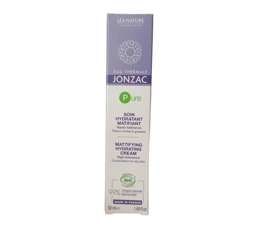 Jonzac Pure Soin Hydratant Matifiant 50ml