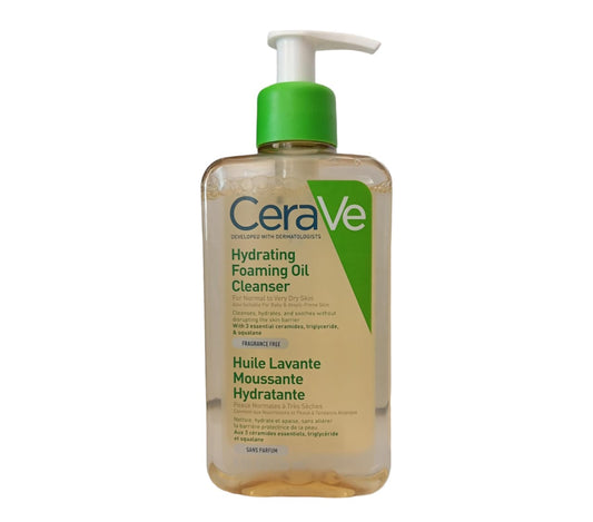 Cerave Huile Lavante Moussante Hydratante