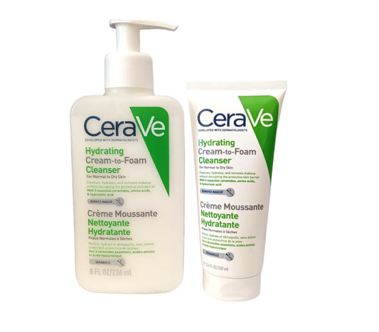 Cerave Crème Moussante Nettoyante Hydratante 100ml