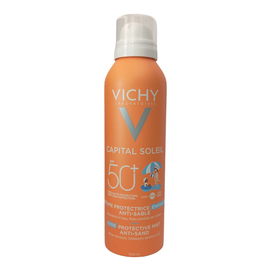 Vichy Capital Soleil Spf 50+ Baume Protectrice Enfants Anti-Sable 200ml