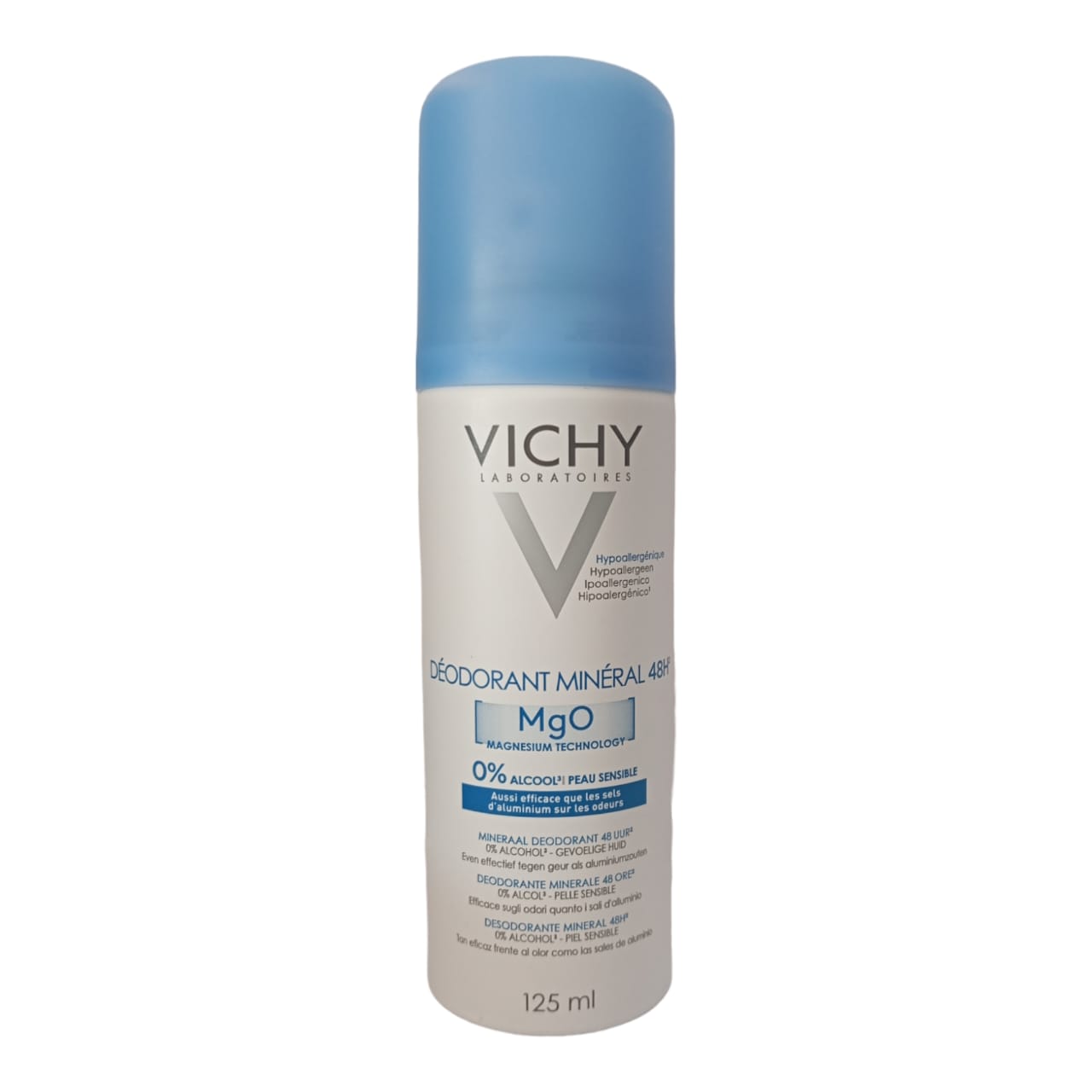 vichy Déodorant Minérale 48H MgO Spray 125ml