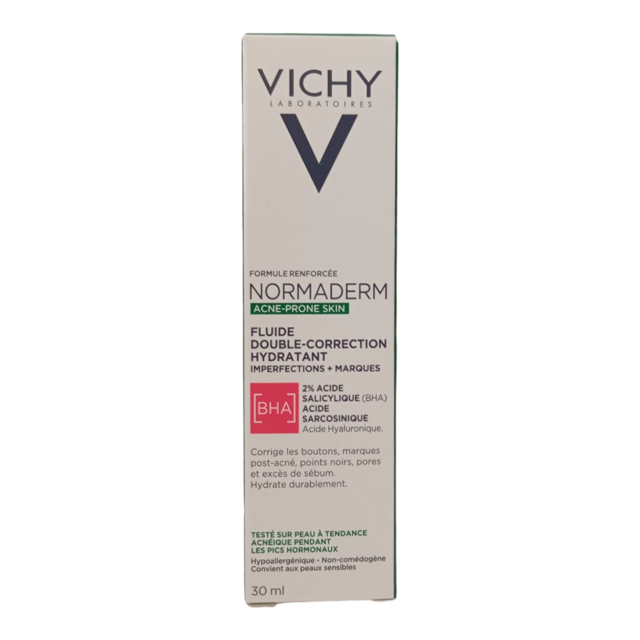 Vichy Normaderm Acne-Prone Skin Fluide Double-Correction Hydratant 30ml