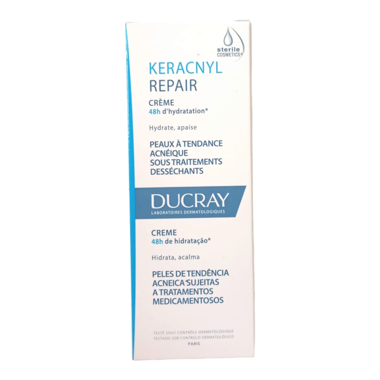 Ducray Keracnyl Repair Crème Hydratant 48h 50ml