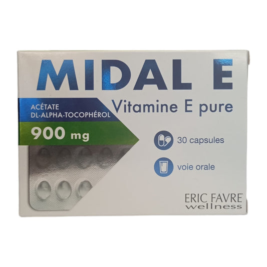 Midal E Vitamine E Pure 30cp 900mg