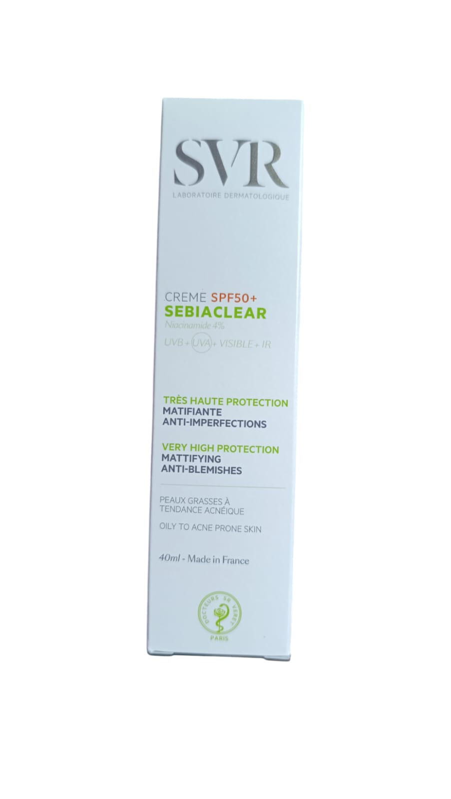 SVR Sébiaclear Crème SPF 50+ 40ml