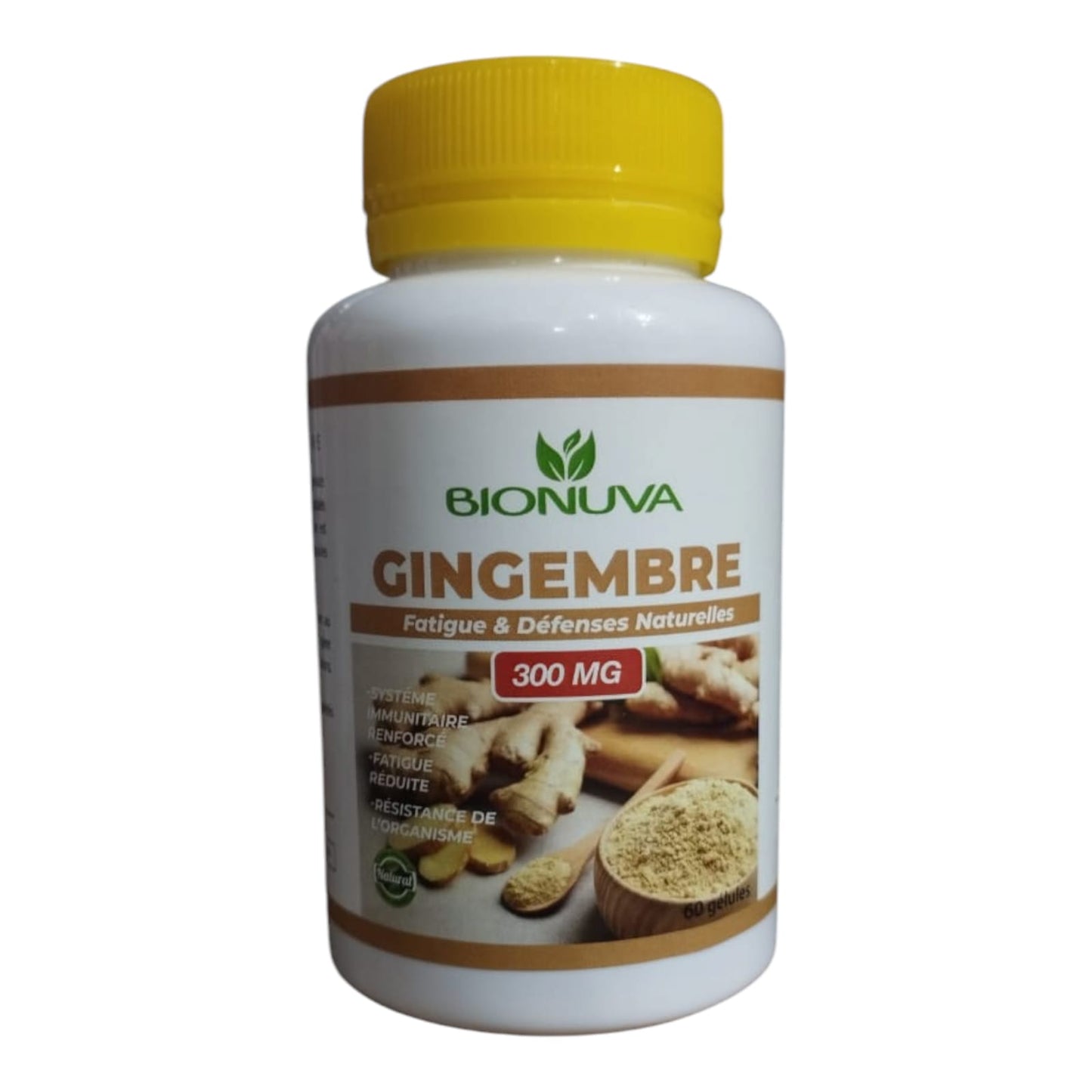 BIONUVA GINGEMBRE 300MG / 60CP