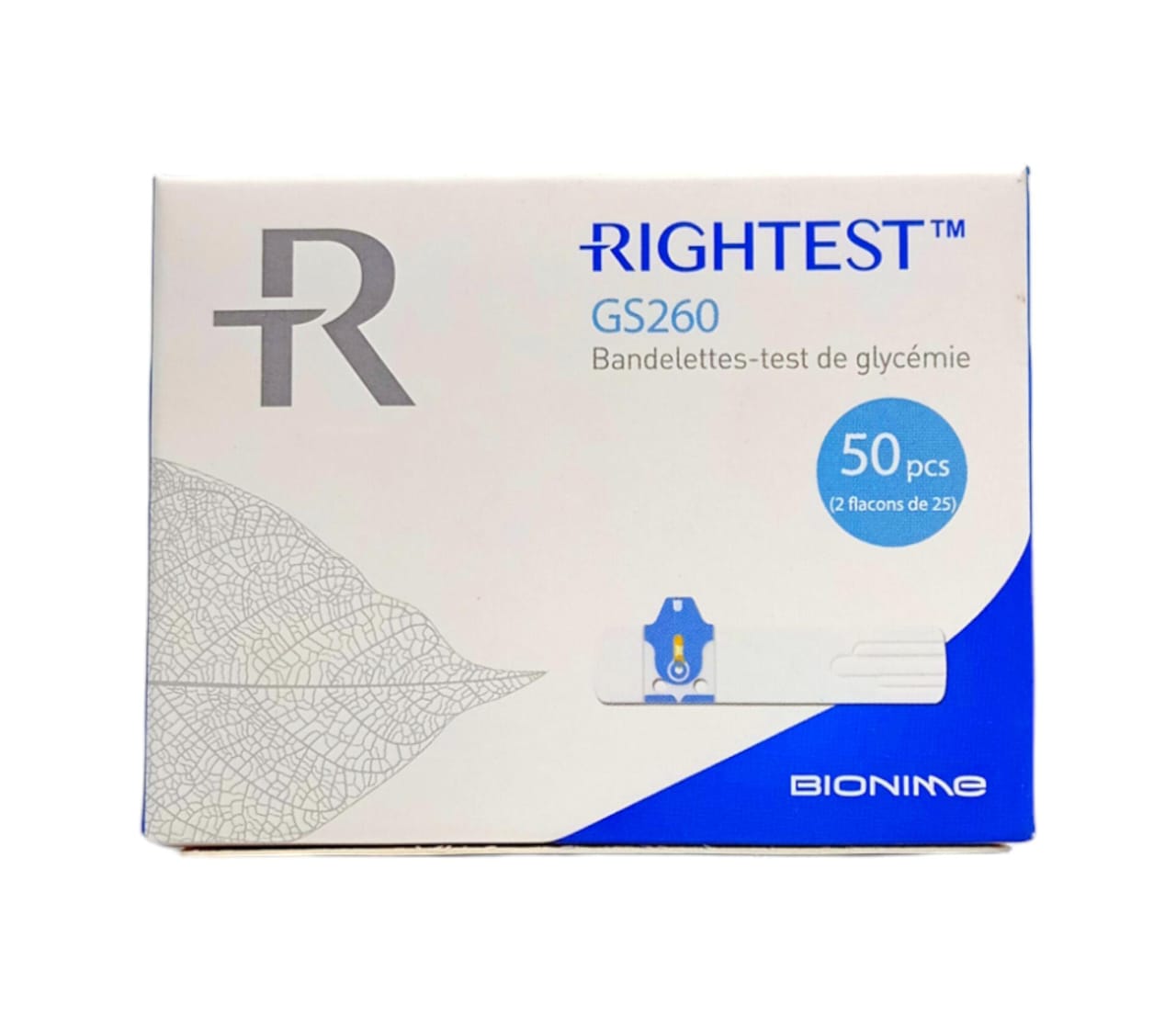 Bionime Rightest GS260 Bandelettes