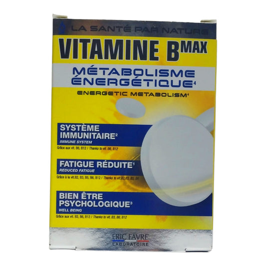 ERIC FAVRE VITAMINE B MAX / 60 Comprimé