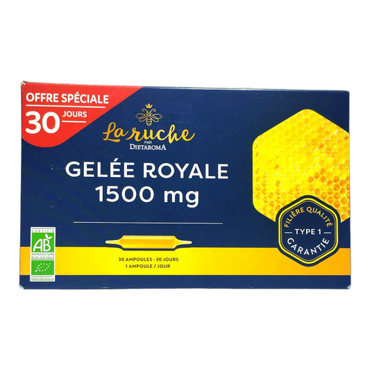 DIETAROMA GELEE ROYALE 1500mg /30 Ampoules