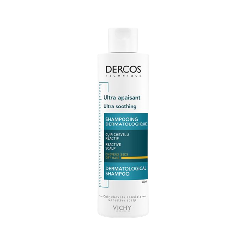 Vichy Dercos Technique Ultra Apaisant Shampooing Dermatologique Cheveux Secs 200ml City Beauty