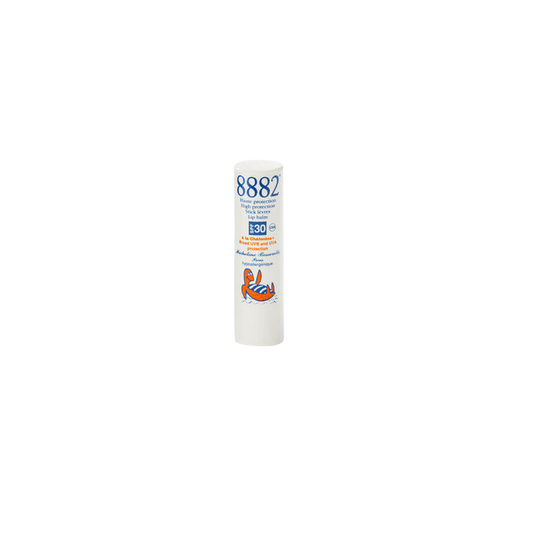 8882 Stick labial Haute Protection SPF+30 tube blanc avec système à vis