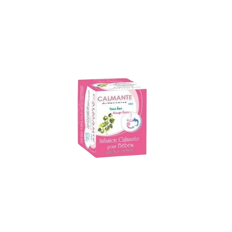 Ardenaise Bebe calmante infusion en boite rose et blanc