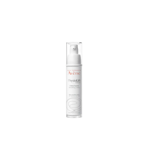 Avène PhysioLift Jour Crème Lissante 30ml flacon blanc avec bouchon spray