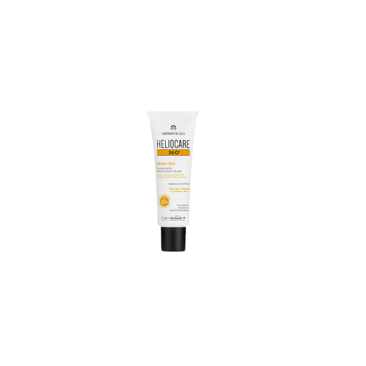 Cantabria Labs Heliocare 360 Water Gel SPF 50+ 50ml tube souple blanc avec bouchon noir