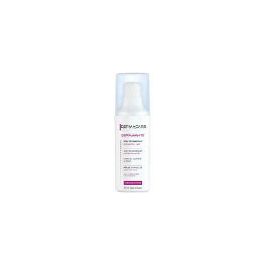 Dermacare Dermawhite Soin Dépigmentant 30ml flacon blanc avec capuchon transparent