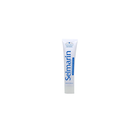 Dermo-Soins Selmarin Pâte Dentifrice 80g, tube souple blanc avec bouchon à visser