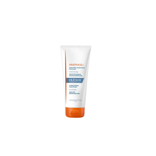 Ducray Anaphase+ Soin Après-shampooing Fortifiant 200mltube souple blanc avec bouchon orange clips