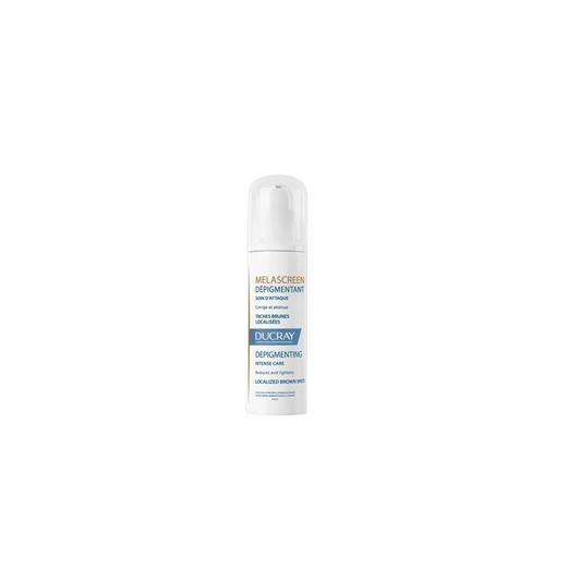 Ducray Melascreen Dépigmentant Soin d'Attaque 30ml flacon blanc avec système de spray