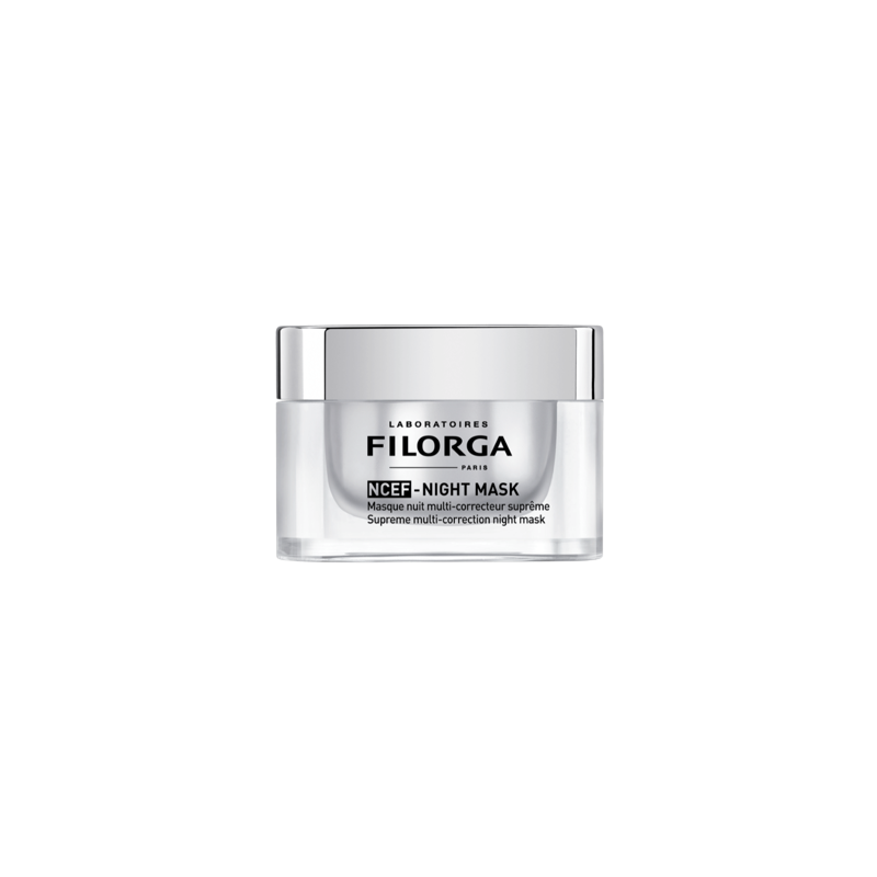 Filorga Ncef-Night Mask 50ml flacon transparent avec bouchon vis metalique