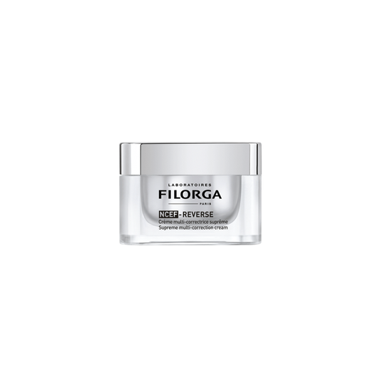 Filorga Ncef-Reverse 50ml flacon en verre transparent avec bouchon vis métalique