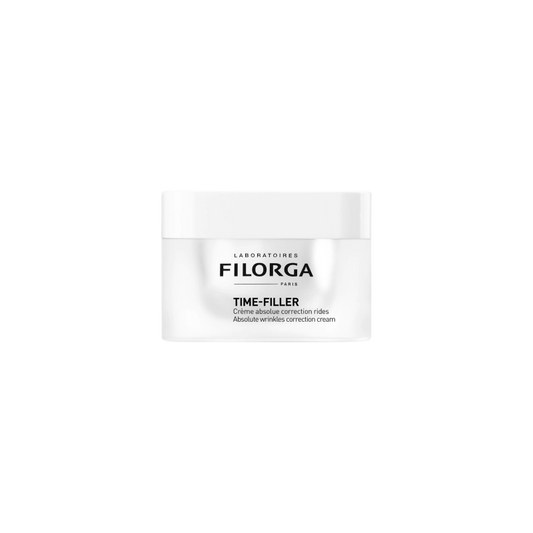 Filorga Time-Filler 50ml pot translucide avec bouchon blanc à vis