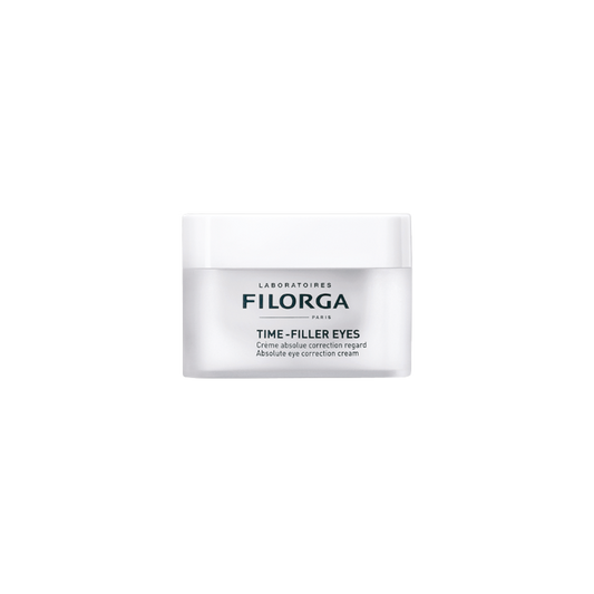 Filorga Time-Filler Eyes 15ml pot translucide avec bouchon blanc à vis