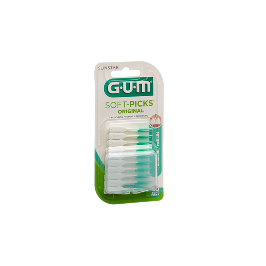 GUM-SOFT-PICKS-EMBOUT-CAOUT-632 dans son ambalage carton plastique