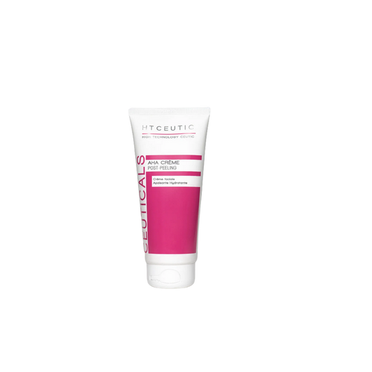    HT-Ceutic-AHA-Creme-Post-Peeling-200ml tube souple blanc